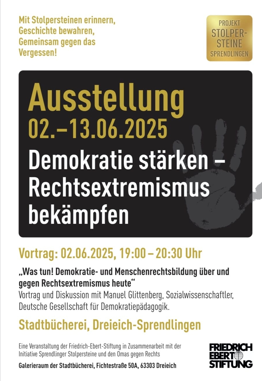 Ausstellung Demokratie stärken